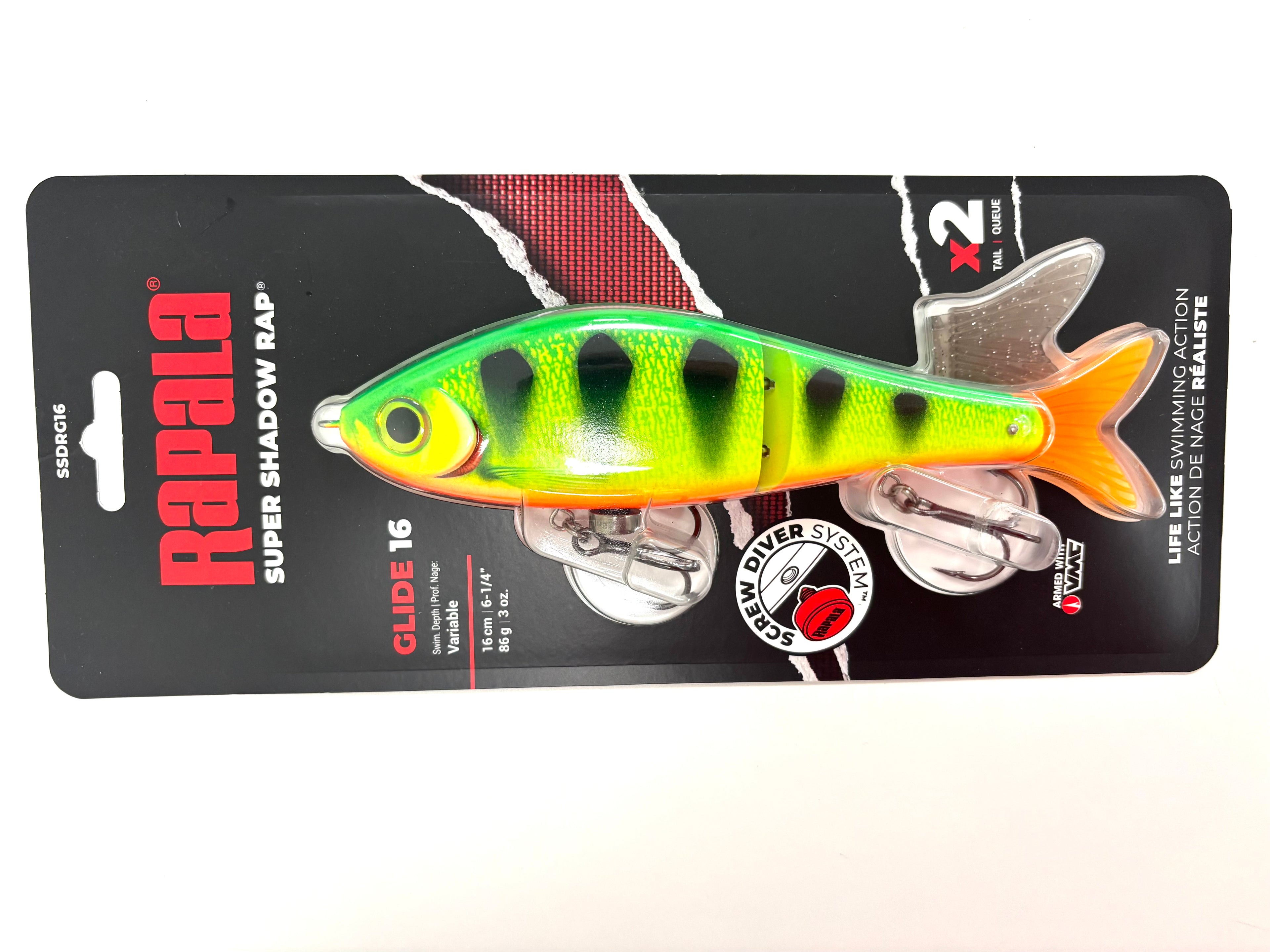Rapala Super Shadow Rap Glide 16cm (käytetty)