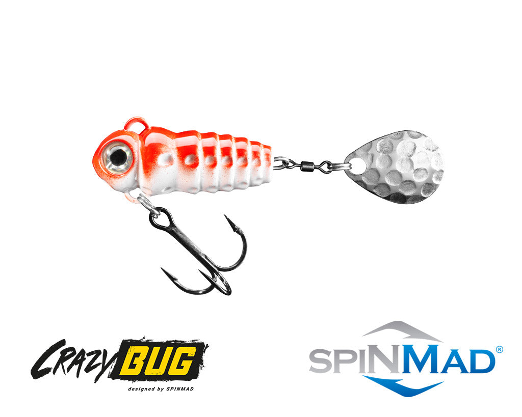 pua-valkoinen, ötökän mallinen spintail