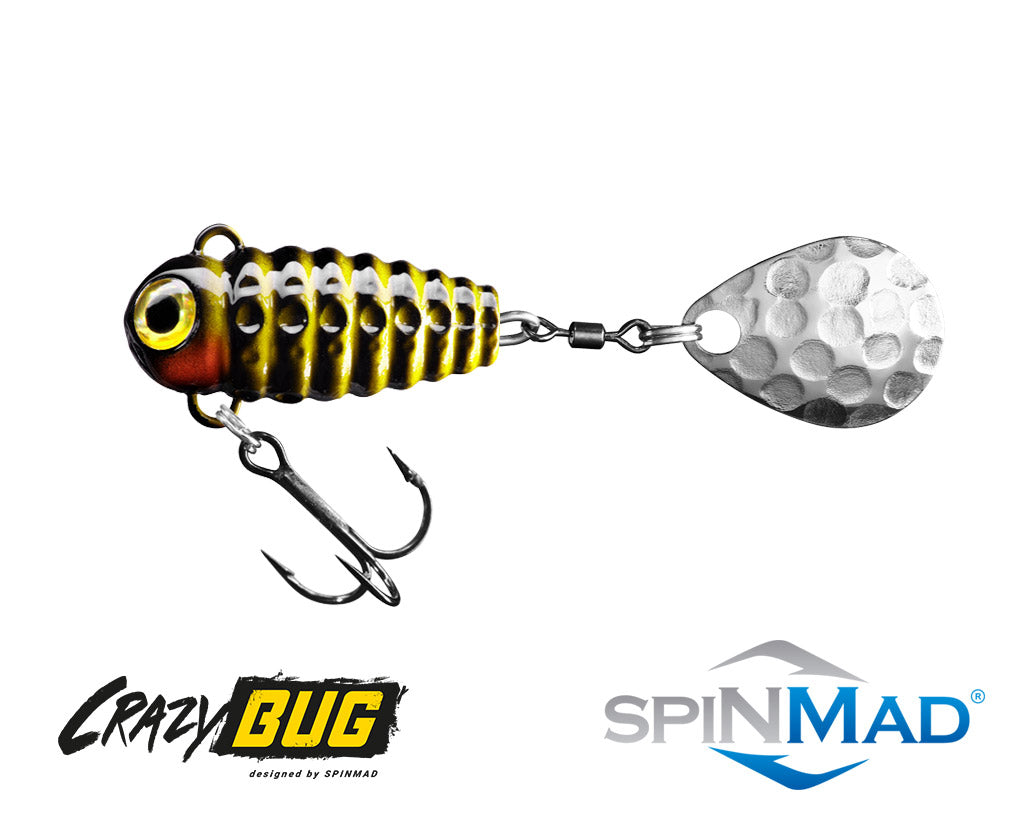 ampiaisen värinen, ötökän mallinen spintail