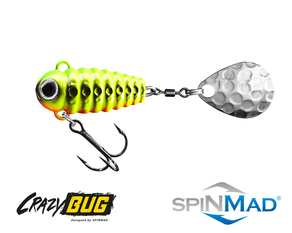 kirkkaan kelta-vihreä, ötökän mallinen spintail