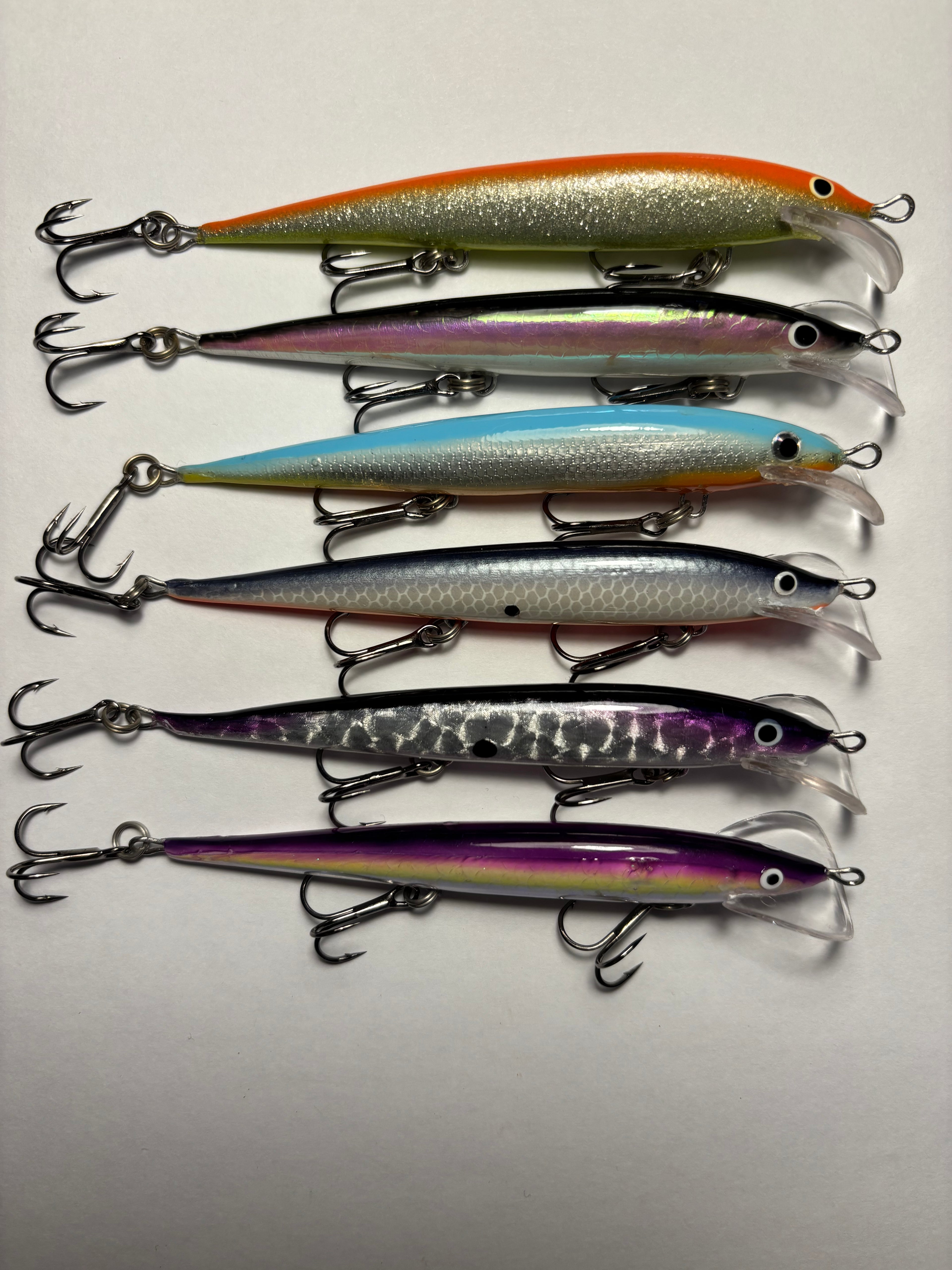 Käyttämättömät Ilox-taimenvaaput, vastustamaton viehe taimenelle. 