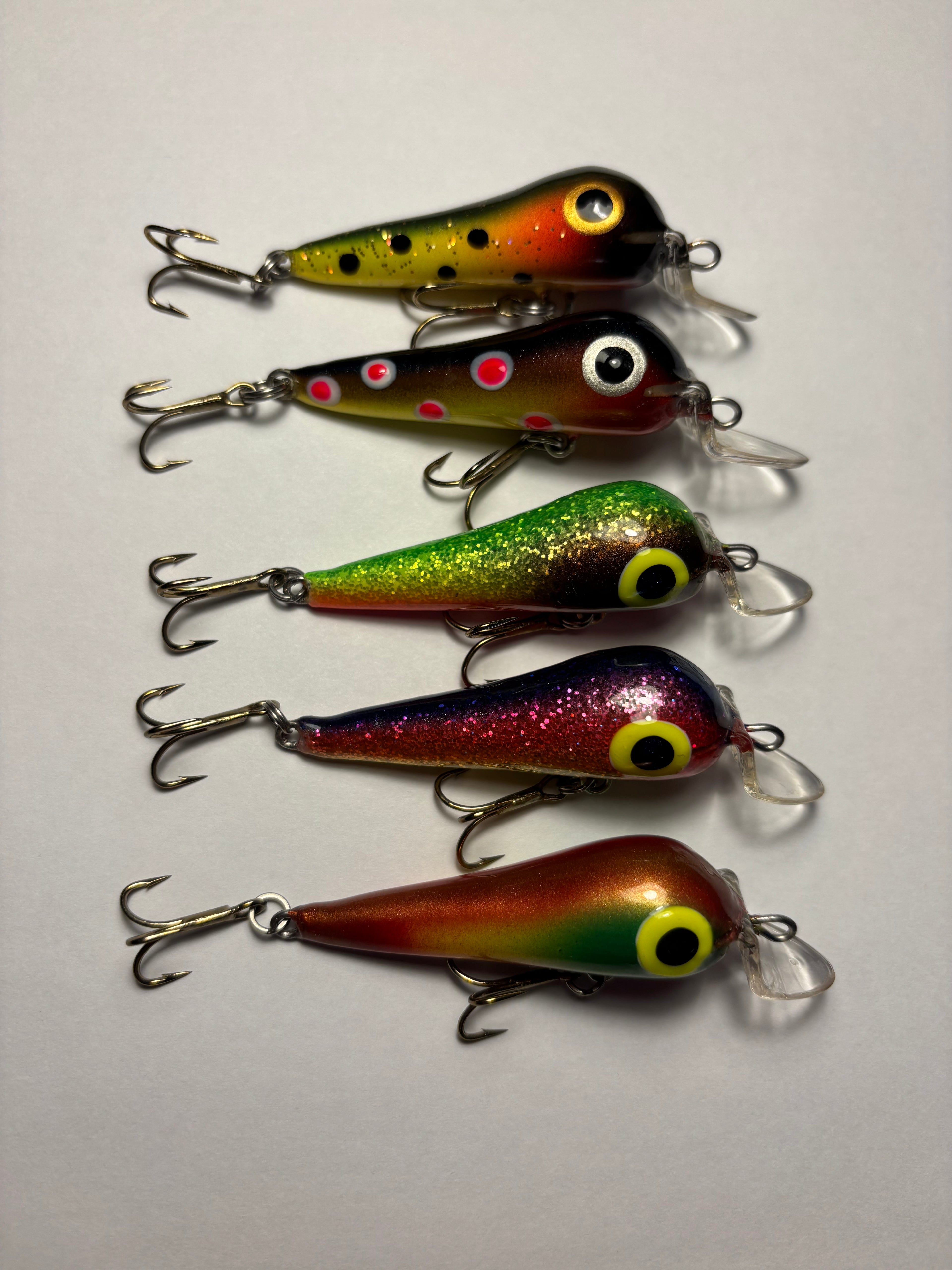 JMU-vaaput,55mm,jalokaloille sekä ahvenelle,käyttämättömiä.