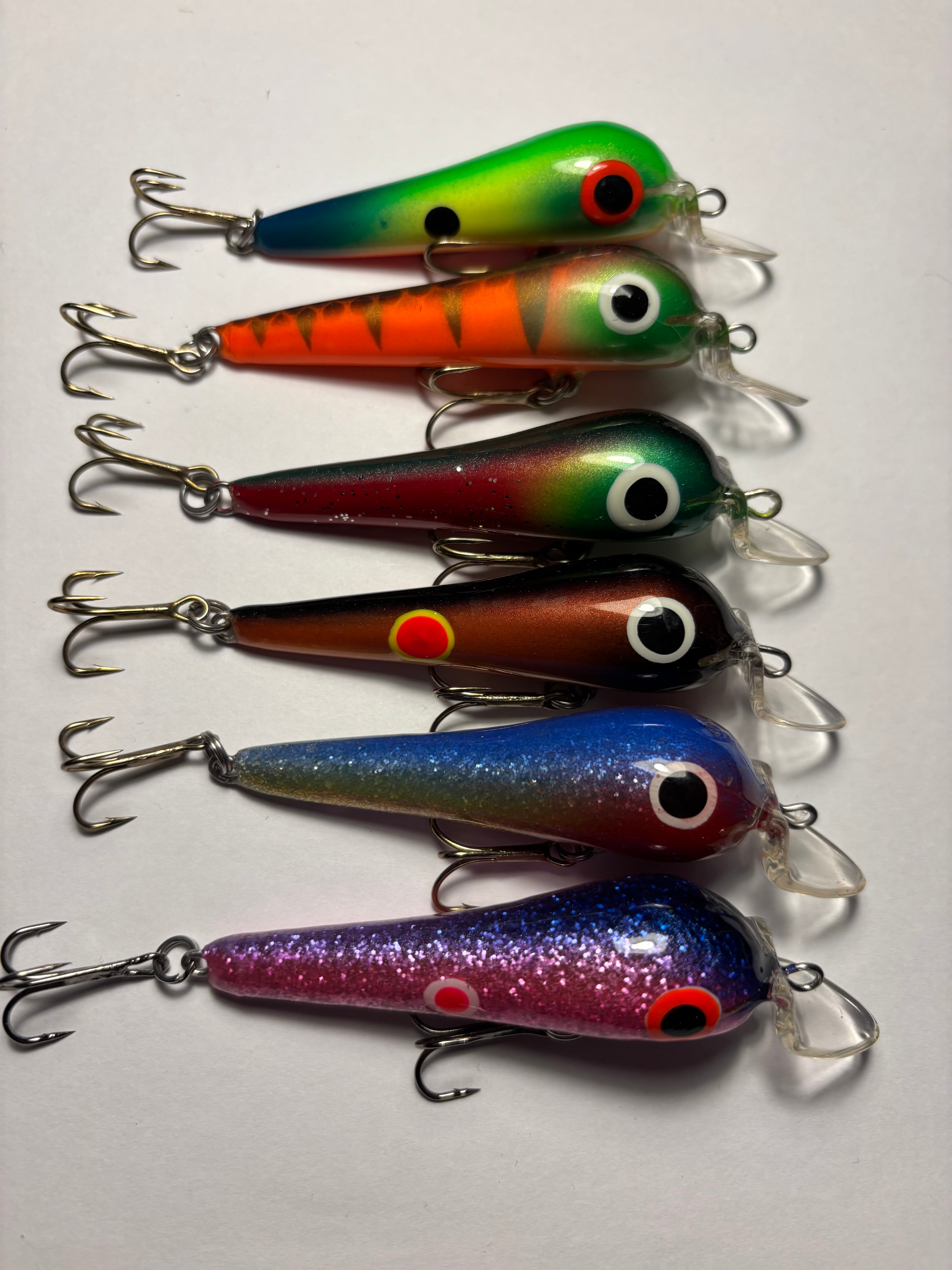 Käytetyt kalastusvälineet,vieheitä,vaaput