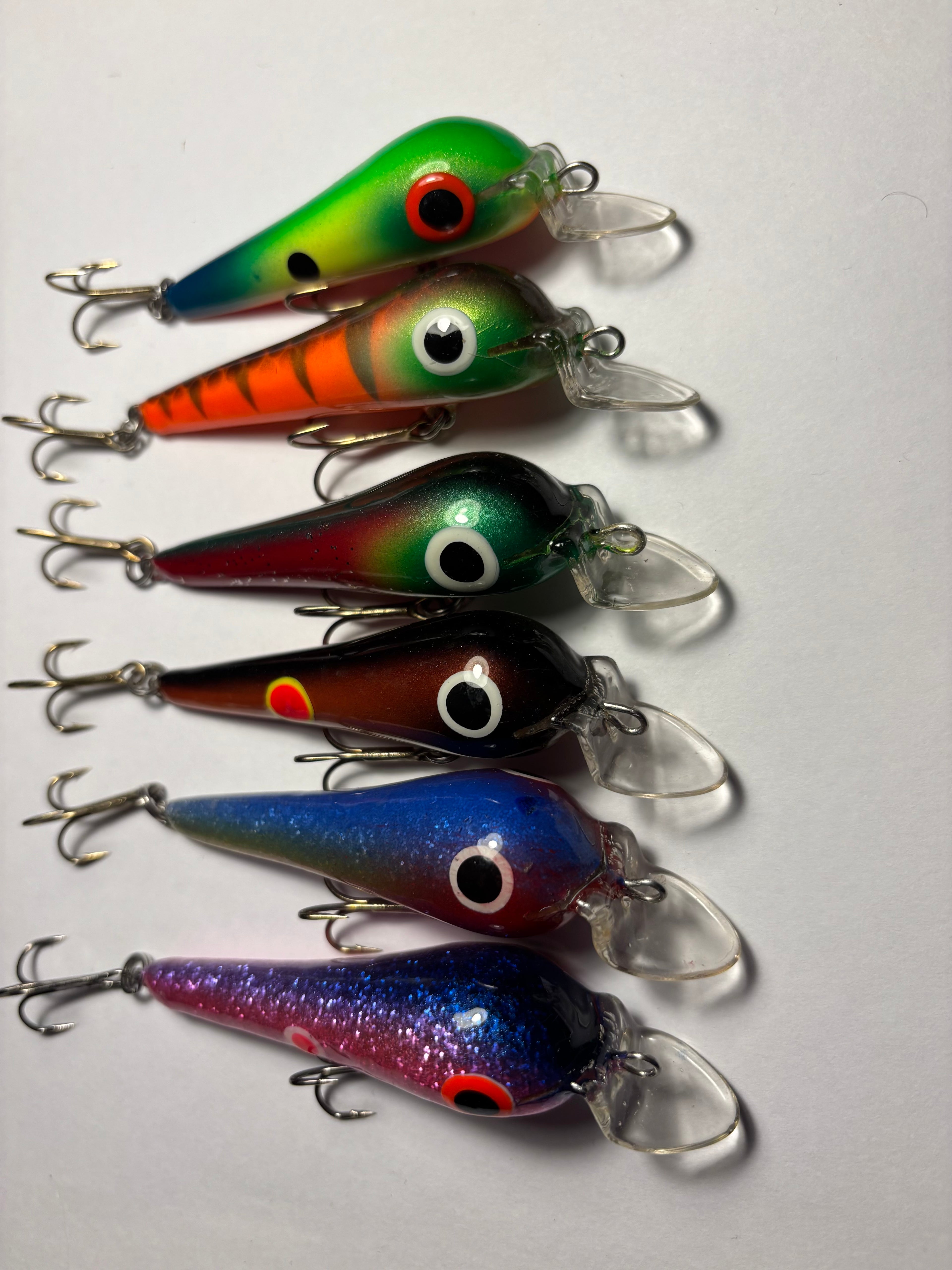 Käytettyjä kalastusvälineitä,vieheitä