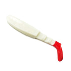 Jasu Ukko 118, valkoinen jigi ahvenelle ja kuhalle.