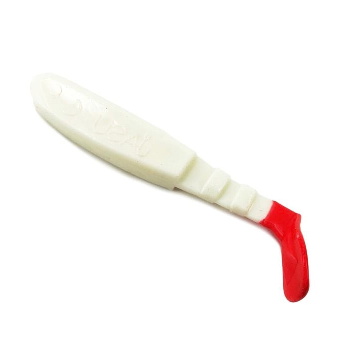 Jasu Ukko 118, valkoinen jigi ahvenelle ja kuhalle.