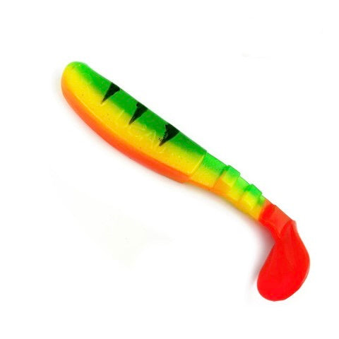 Jasu Ukko 126  firetiger värinen jigi ahvenelle ja kuhalle.