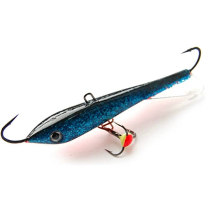 Jasu kevennetty tasapainopilkki on tehokas valinta ahvenen ja kuhan pilkkimiseen.Tämän tasurin tehokkuus perustuu kevennettyyn runkoon. Tumman sininen tasapainopilkki.