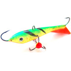 Jasu kevennetty tasapainopilkki on tehokas valinta ahvenen ja kuhan pilkkimiseen.Tämän tasurin tehokkuus perustuu kevennettyyn runkoon. Keltainen tasapainopilkki.