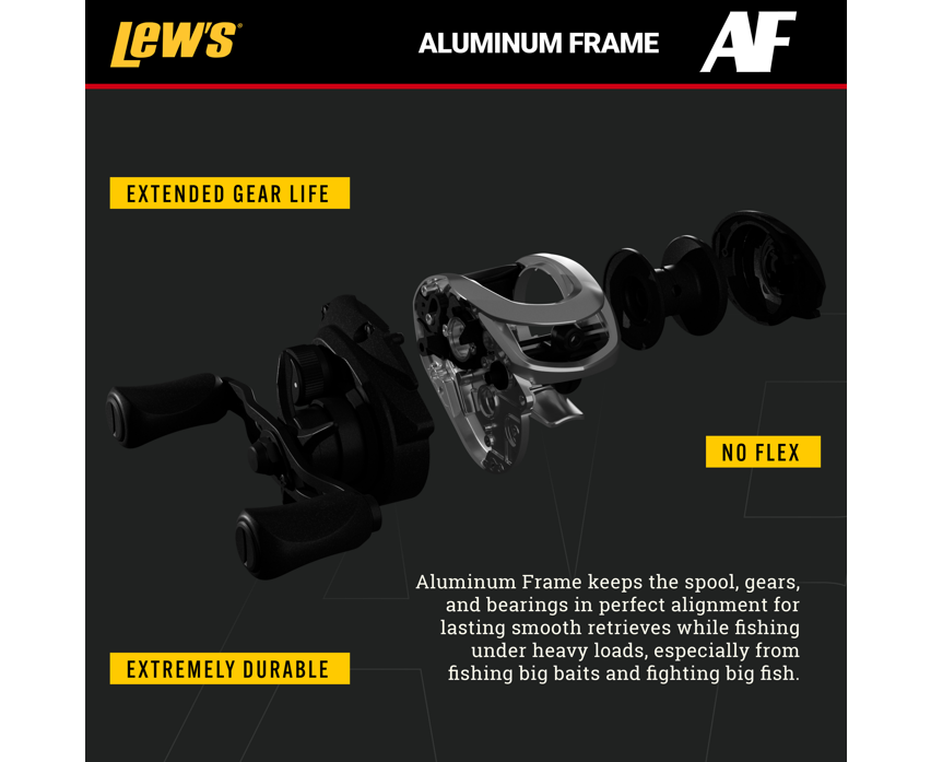 Lew's Speed Spool RX, vasen