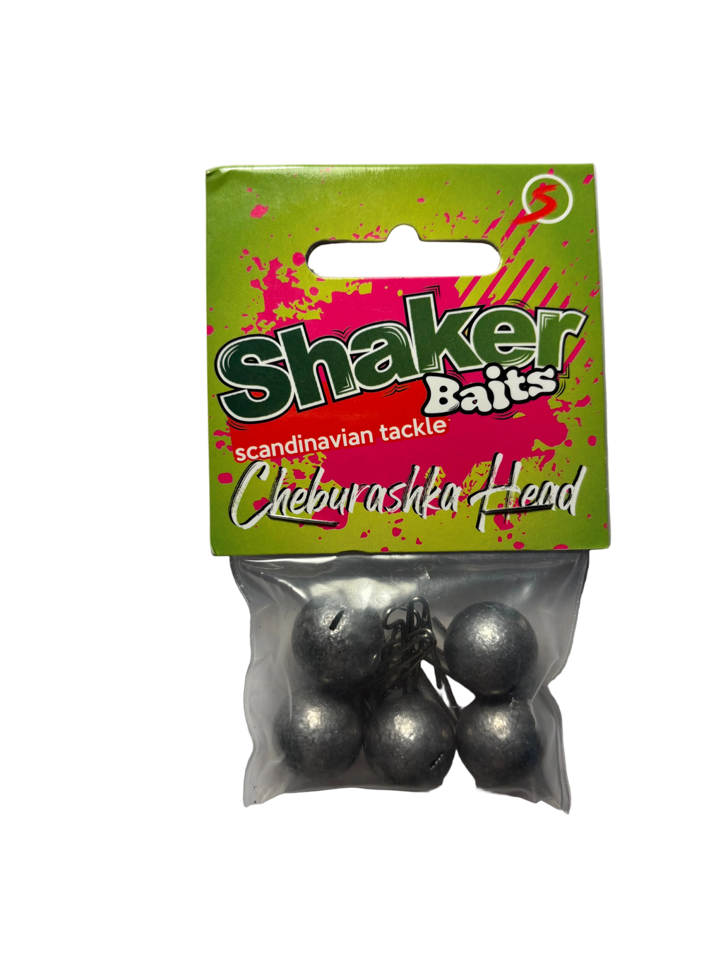 Shaker Baits Cheburashka- jigipää
Jigipäähän kiinnitetty koukku liikkuu vapaasti koukun silmästä, toisin kuin normaalilla jigipäällä. Cheburashka antaa jigin liikkua vapaasti ja mahdollistaa tämän vuoksi hyvin elävän uinnin.